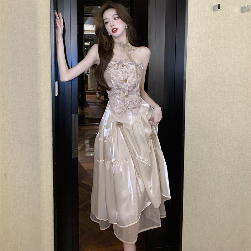 Marilyn Monroe Dress Women's Summer Fairy Long Skirt