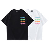 We11 Done T Shirts We11done Color Logo Printing for Men and Women