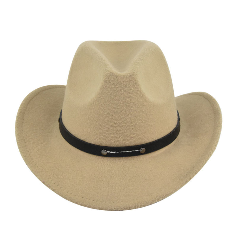 Italian Fedora Hats Fur Felt Hat Imitation Sheep Hat Cowboy Hat Vintage Fedora Hat
