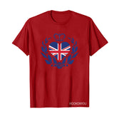 Inspired by Queen's Platinum Jubilee 2022 Elizabeth 70 Years T-shirt Printed round Neck Short Sleeve T-shirt
