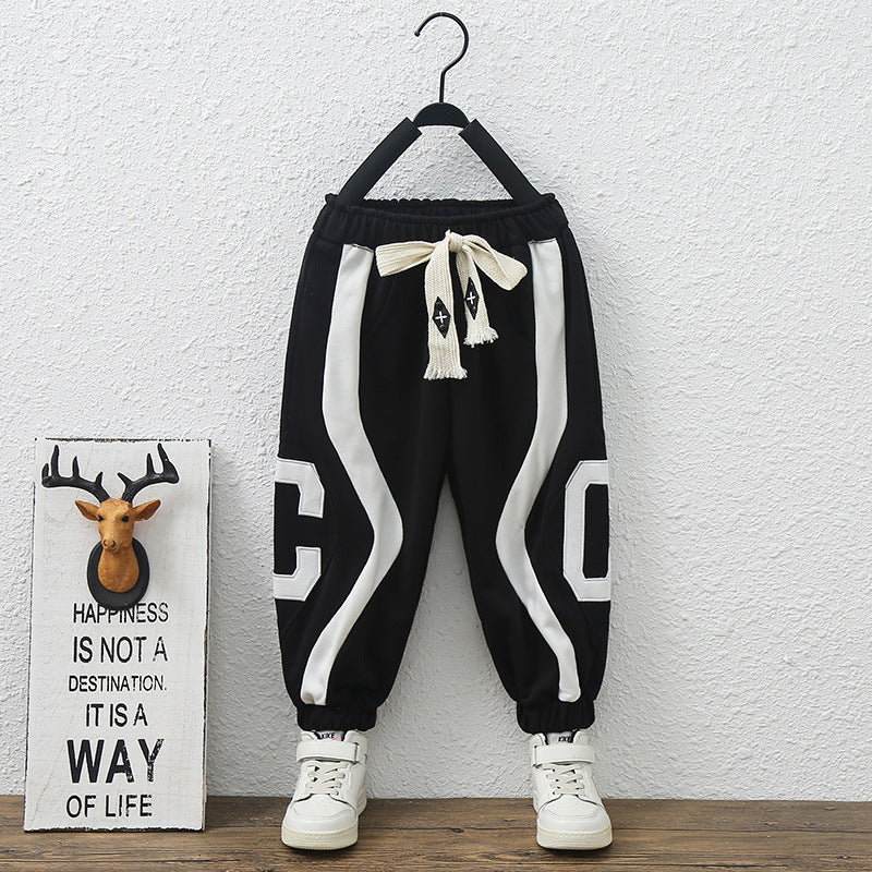 Toddler Boys Pants Crawler Boys' Sweatpants Spring and Autumn Casual