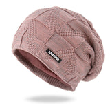 Mens Winter Hats Autumn and Winter Knitted Hat Woolen Cap Ear Protection Warm Hat