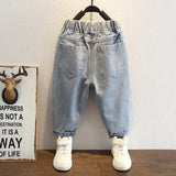 Toddler Boys Pants Boys' Jeans Cartoon Casual Pants Children