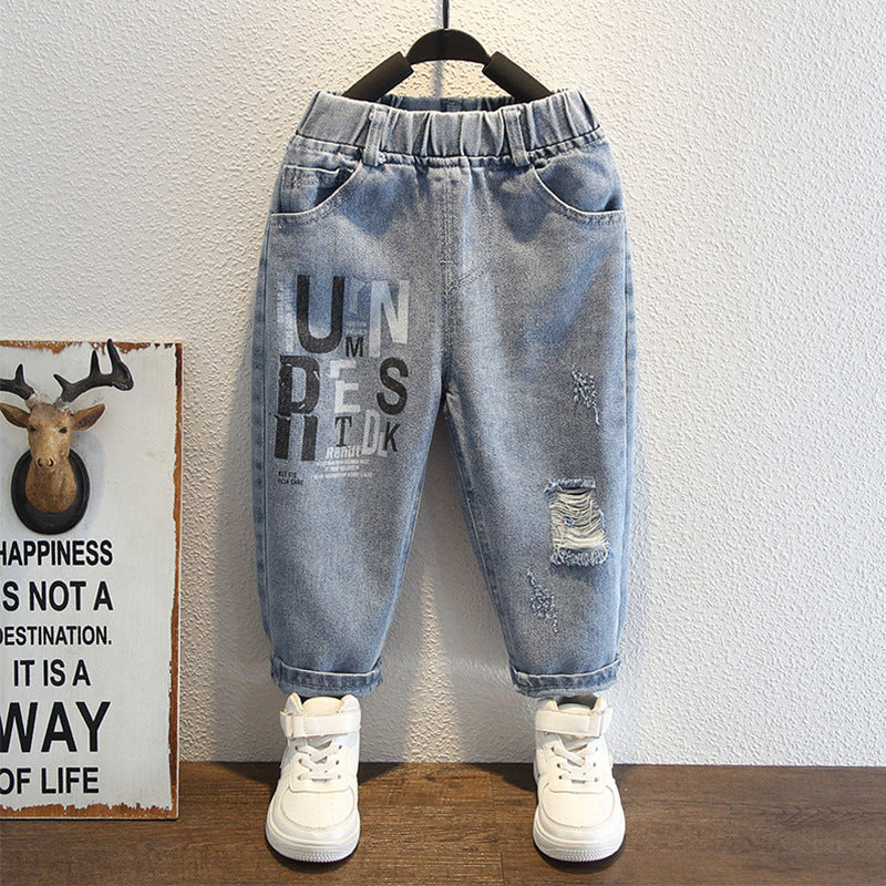 Toddler Boys Pants Boys' Jeans Ripped