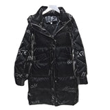 Women Winter Coats Puffer Jacket Down Coat Glossy Printed Letters Down Jacket Women's Hooded Jacket