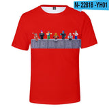 Men and Women Pokemon Pikachu T Shirt 3D Printed Short Sleeve T-shirt