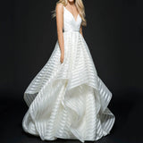 Lady Gaga Dress Backless Lace Mid-Waist Small Trailing Simple Wedding Dress Dress