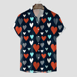 Men Beach T Shirts Men's Short Sleeve Shirt