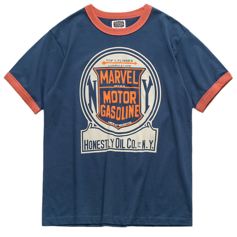 Preppy Aesthetic T Shirt Vintage T-shirt Short Sleeve T-shirt for Men and Women