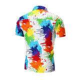 Men Hawaii Shirts Men Loose Casual Shirt