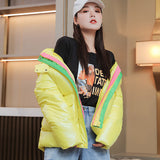 Women Winter Coats Puffer Jacket Down Coat Casual Fashion Short and Medium Style Glossy Women's Down Jacket