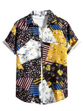 Men Hawaii Shirts Men's Shirt Short Sleeve Casual Shirt