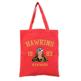 Stranger Things Hellfire Club Handbag Anime Stranger Things Tote Bag Fashion Shopping Bag Portable