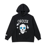 Mens Fall Outfits Autumn Street Love Foam Printed Hoodie Men's and Women's Loose Top