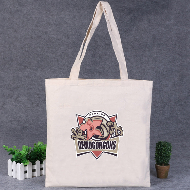 Stranger Things Hellfire Club Handbag Shoulder Bag Personality Large Capacity Shopping Bag