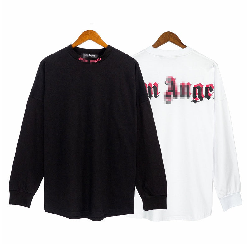 Palm Angels Sweatshirts Long Sleeve round Neck T-shirt Spring and Autumn Top