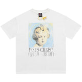 Saint Michael T Shirt Saint Michael Angel Printed Loose T-shirt