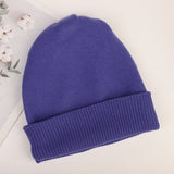 Men Winter Hats Women's Autumn and Winter Hat All-Matching Beanie Hat Thickened Warm Cotton Cap