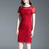 Daisy Buchanan Dress Summer Banquet Dress plus Size Sheath Dress Short Sleeve