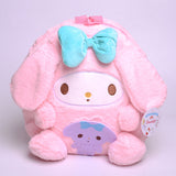 My Melody Plush Cute Cartoon Clow M Melody Cinnamoroll Babycinnamoroll Pom Pom Purin Cool Backpack Travel Backpack Kulomi
