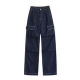 Julia Fox Low Rise Trousers Summer Vintage Loose Jeans