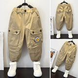 Toddler Boys Pants Boys' Fall Overalls Sports and Leisure