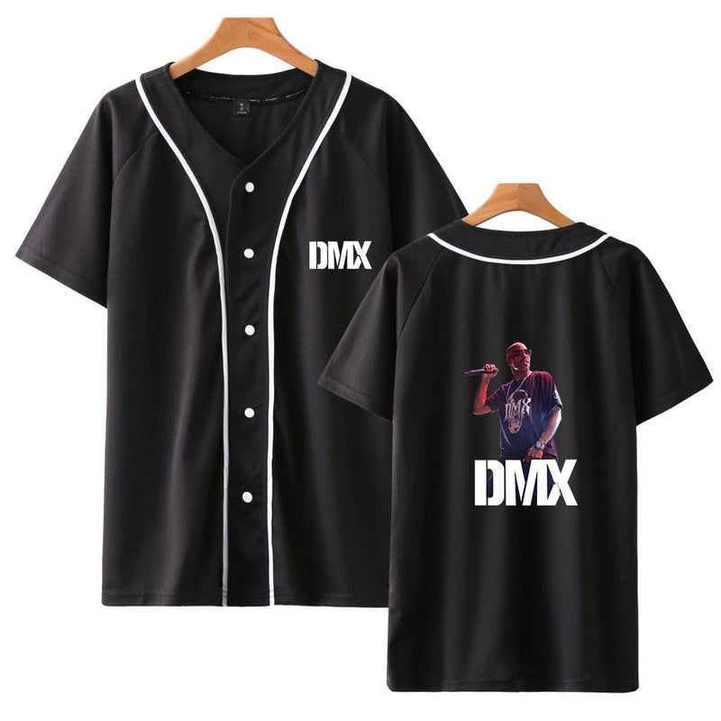 Baggy Baseball Jersey Summer Short-Sleeved Baseball Uniform Sports
