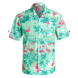 Men Beach T Shirts Summer Short Sleeve Shirt Men's Casual