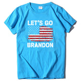 Let's Go Brandon T Shirt Women's Short-Sleeved T-shirt Women's Bottoming Shirt
