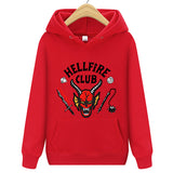 Stranger Things Hellfire Club Hoodie Hoodie Loose Sweater