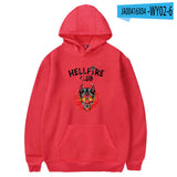 Stranger Things Hellfire Club Hoodie Hoodie Stranger Things 4 Loose Sweater