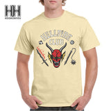 Stranger Things Hellfire Club T Shirt Short Sleeve Short Sleeve T-Shirt