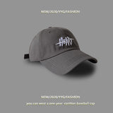 Stussy Cap Retro Alphabet Embroidery Casual