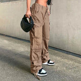 Julia Fox Low Rise Trousers Autumn and Winter Women's Street Casual Pants
