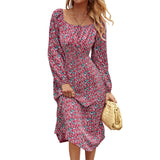 Emery Rose Dresses French Collar Autumn And Winter Long Sleeve Romantic Dress