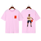 Cactus Jack McDonalds Shirt Printed Short Sleeve round Neck T-shirt