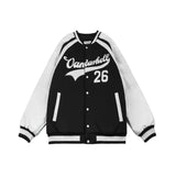 Baggy Jacket Winter Retro Alphabet Jacket Baseball Uniform