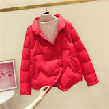 Women Winter Coats Puffer Jacket Down Coat Winter Warm Hem Down Jacket Female Winter White Duck Down