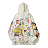Grafitti Sweatshirts Autumn Winter Sweater Hooded Outerwear Shirt