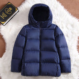 Women Winter Coats Puffer Jacket Down Coat Autumn and Winter Loose Hooded Thin Lightweight Short Type Down Jacket Women's Coat