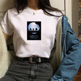 Stranger Things T Shirt Stranger Things Stranger Things Printed Polyester round Neck Pullover T-shirt