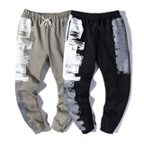 Kanye West Sunday Service Pant Personality Printing plus Velvet Sweatpants Sports Trousers Ankle-Tied Pants