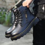 Men's Boots Men's Autumn and Winter Casual Sneakers