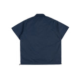Men T-Shirt Summer Men's Lapel Shirt Retro Short Sleeve