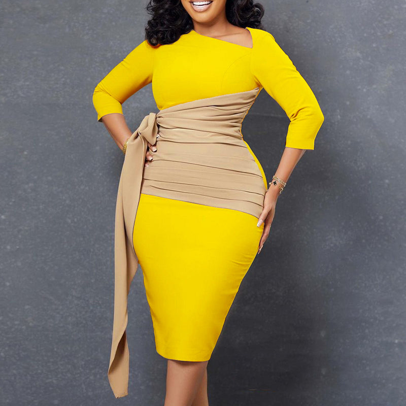 Nina Parker plus Size Dresses Elegant Sheath Dress