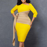 Nina Parker plus Size Dresses Elegant Sheath Dress