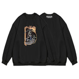 Stranger Things Hellfire Club Coat Peripheral Sweatshirt Stranger Things round-Neck Pullover