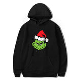 Grinch Hoodie 3D Printed Men's and Women's Casual Loose Hoodie