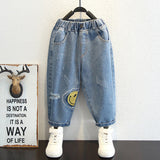 Toddler Boys Pants Boys' Jeans Children's Soft Loose