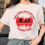 Stranger Things Hellfire Club T Shirt Printed T-Shirt Top Short Sleeve